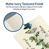 Avery Printable Place Cards with Sure Feed Technology, 1-7/16" x 3-3/4", Textured Ivory, 150 Blank Tent Cards for Laser or Inkjet Printers (5012) - 4 of 4
