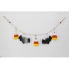 NAYSAYE Party Decoration and Accessories Halloween Garland for Holiday Wall Decor, Black and Orange, 14"*12"*8" - 4 of 4