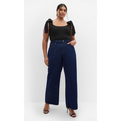 Women's Plus Size Selina Bodysuit - black | CITY CHIC