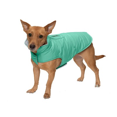 FurHaven Water Repellent Reversible Reflective Puffer Dog Coat