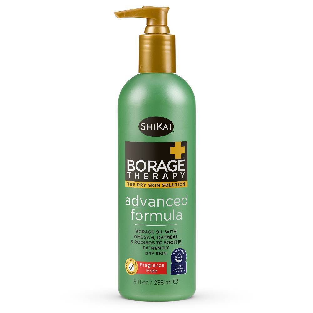 Photos - Cream / Lotion Shikai Borage Therapy Advanced Body Lotion Unscented - 8 fl oz 