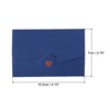 Unique Bargains Blank Paper Mini Vintage DIY Greeting Card Envelope 24 Pcs - 2 of 4
