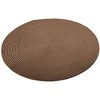 Colonial Mills Boca Raton - Cashew 3 Ft round Round Rug Indoor/Outdoor 100% Polypropylene - 3 of 4
