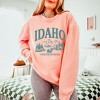 Simply Sage Market Women's Lightweight Garment Dyed Graphic Sweatshirt Idaho Forest Scene - 2 of 4