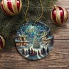 Your Light will Always Shine in Our Hearts Ornament, Enchanting Victorian Christmas Memorial Gift| OrnamentallyYou - 4 of 4