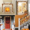 6 Ft Fall Garland with Leaves and pumpkin Decorations for Mantle Home Table Centerpiece Fireplace Porch Home Indoor Outdoor Thanksgiving Decor - 4 of 4