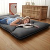 Foldable Futon Mattress Solid Color Floor Mattress Japanese Floor Bed Tatami Mattresses for Dorm Living Room - 2 of 4