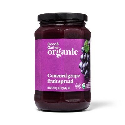 Organic Concord Grape Fruit Spread 22oz - Good & Gather™