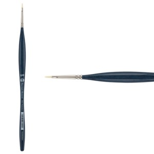 Borciani e Bonazzi Unico Bianco Synthetic Series 831 Paint Brush, Flat 2x0 - Acrylic, Oil, Gel, Impasso Painting - Ergonomic Handle, Cruelty-Free, - 1 of 4