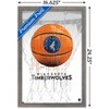 Trends International NBA Minnesota Timberwolves - Drip Basketball 21 Framed Wall Poster Prints - image 3 of 4