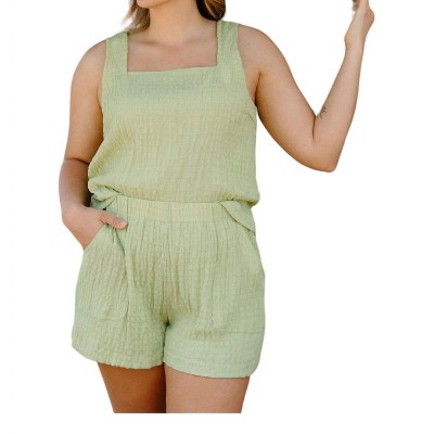 Women's Shirred Set - WISHLIST