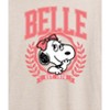 Women's - Peanuts - Belle Collegiate Oversized Graphic T-Shirt - 2 of 4