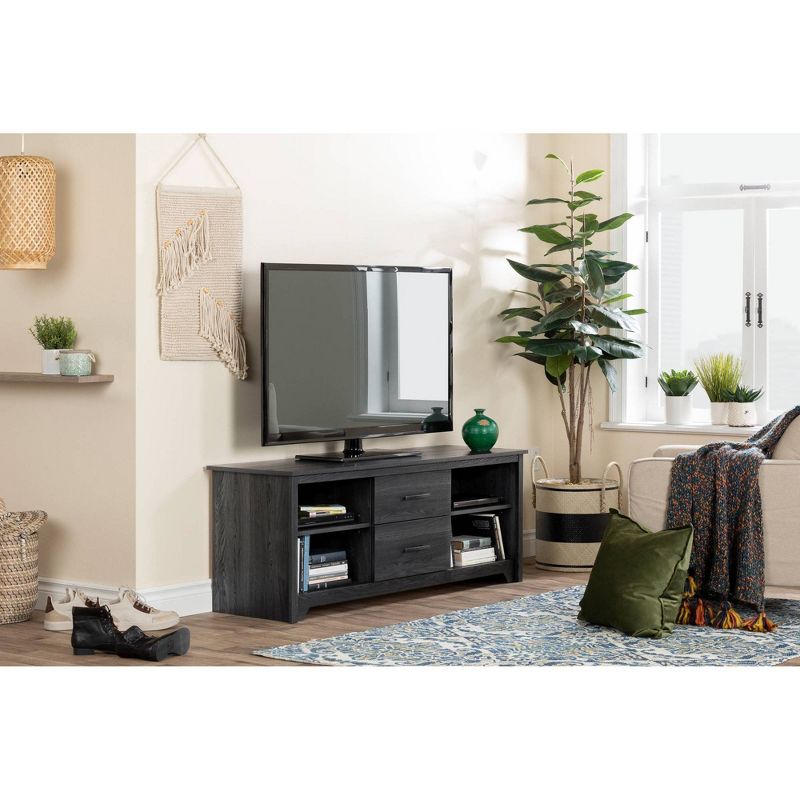 Fusion 2 Drawers TV Stand for TVs up to 60" - South Shore, 4 of 14