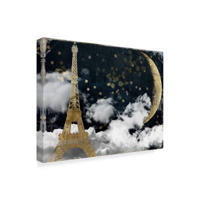 Trademark Fine Art -Color Bakery 'Cloud Cities Paris' Canvas Art