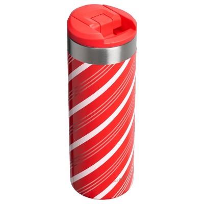 Stanley 16 oz Stainless Steel Aero Light Transit Bottle Candy Cane Twist