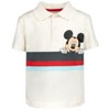 Disney Lion King Mickey Mouse Cars Polo Shirt and Shorts Outfit Set Toddler - 4 of 4