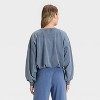 Women's Bubble Hem Long Sleeve Top - JoyLab™ - 2 of 3