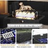 LayinSun 15 Piece Patio Furniture Set with Fire Pit Table, Outdoor Conversation Sets Wicker Rattan Sectional Sofa with Coffee Table - 4 of 4