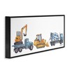 Stupell Industries Construction Vehicles Driving Illustration, 30" x 13" - 3 of 4