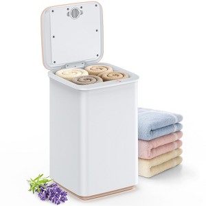 20L Large Capacity Towel Warmer with LED Display, Rapid Heating, Adjustable Timer, and Safety Protectio - 1 of 4