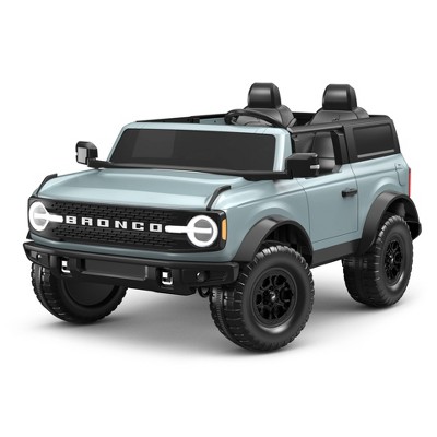 Ages 3 to 5 Kids Ride-On Toy 6V Classic Ford Bronco black Outdoor/Backyard 
