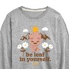 Boys' - Marvel - Guardians of the Galaxy Be Leaf In Yourself Long Sleeve Graphic T-Shirt - 2 of 4