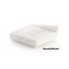 Silikomart White Square Dessert Plate, 3.3" x 3.3" - Pack of 100 - 3 of 3