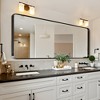 71"x28" Rectangle Floor Mirror, Full-length Mirror with Aluminum Alloy Frame for Living Room Bedroom Dressing Room, Black - 2 of 4