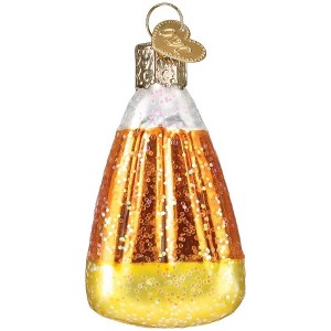 Old World Christmas Blown Glass Ornament for Tree, Candy Corn - 1 of 4