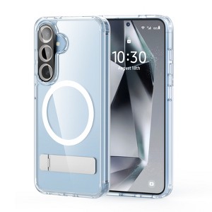 HANPURE 6.2" Magnetic Phone Case for S24 Phone Protector Cover Shockproof with Stand - 1 of 4