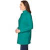 Woman Within Plus Size Petite Perfect Long-Sleeve Mockneck Tee - 4 of 4