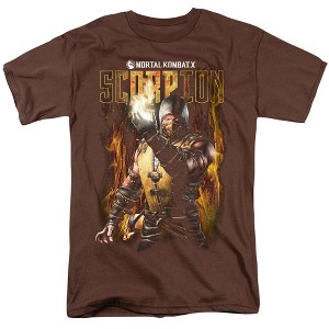 Mortal Kombat Scorpion Adult T-Shirt - 1 of 4