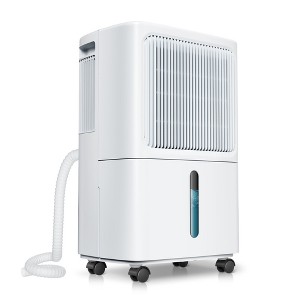 Captiva Designs High Efficiency Dehumidifier with Low Noise & Auto & Manual Drainage & 3 Working Modes - 1 of 4