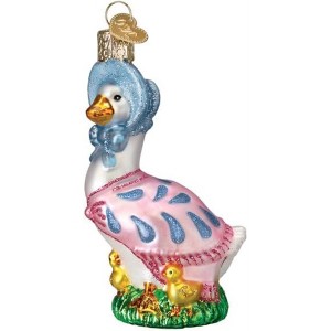 Old World Christmas Blown Glass Ornament for Christmas Tree, Jemima Puddle-Duck - 1 of 4