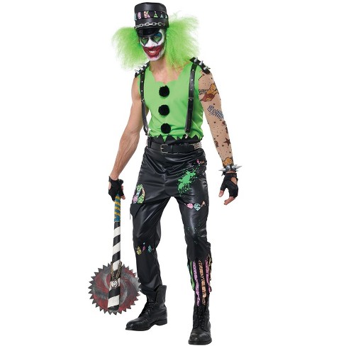 California Costumes Crazed Clown Men s Costume Large Target