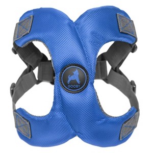 Gooby Escape Free Memory Foam Harness for Small Dogs, Blue, Large - 1 of 1