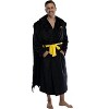 DC Comics Men's Fleece Hooded Costume Robe Pajama Lounge - 2 of 4