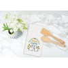 C&F Home "Happy Easter" Bunnies Spring Theme Embroidered Cotton Waffle Weave Kitchen Dishtowel - 3 of 4