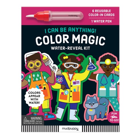 Reusable Magic Water Painting Book for Kids With Water Pen