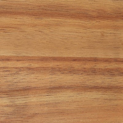 Parker Light Brown Wood Mid-Century Desk with Drawer