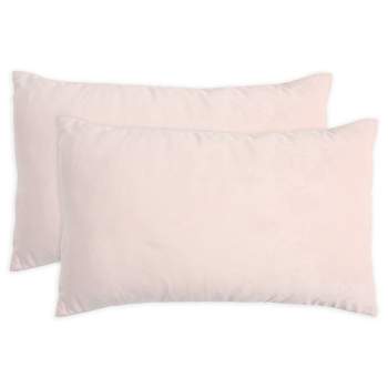 Washed Linen Square Decorative Pillow Cover Set - Blush 2pk - Levtex ...