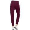 Medichic Women's Scrubs Mid Rise Six Pocket Yoga Scrub Joggers - 2 of 4