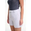 Lafidi Women’s Avia Hi-Rise Tailored Shorts, Flat Front Crepe Fabric, and Slash & Welt Pockets for a Polished Professional Look - 4 of 4