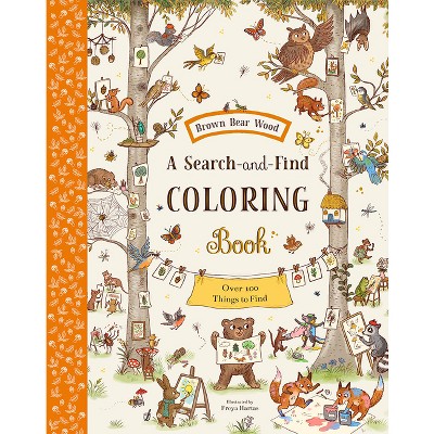 24pg Watercolor Coloring Book Set Floral And Fauna - Mondo Llama
