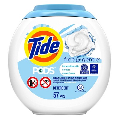 Tide Pods Laundry Detergent Pacs - Free & Gentle
