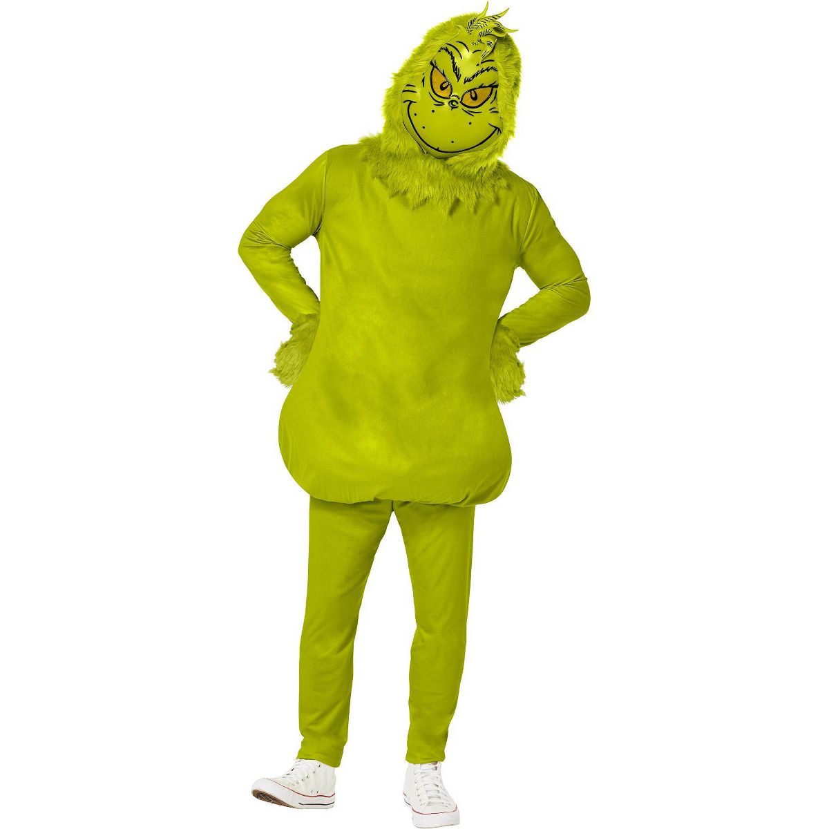Dr. Seuss Adult Grinch Costume Apparel Set Green