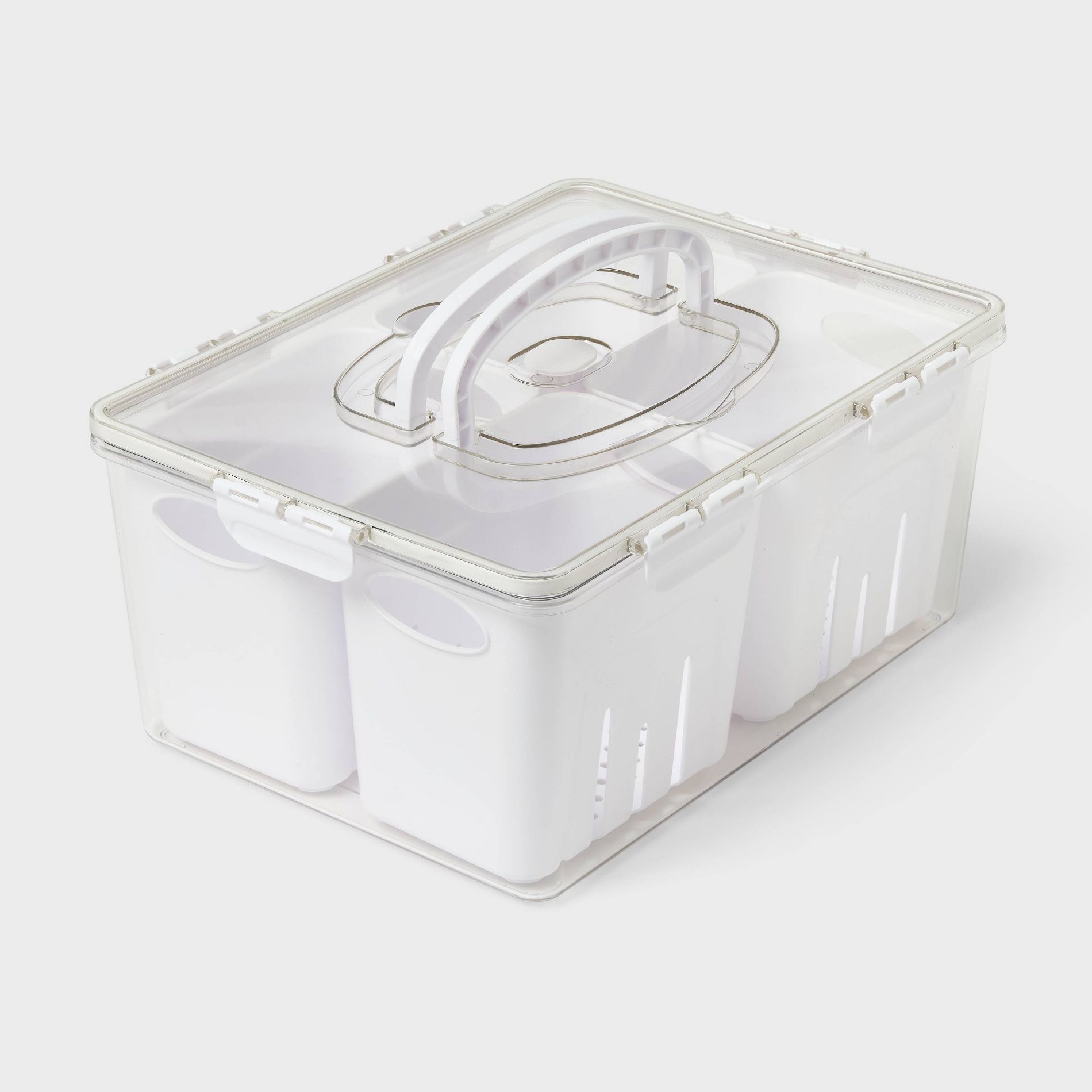 Clipped Fridge Storage Tall with 4 Inserts - Brightroom™