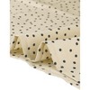 Allegra K Women's Contrast Doll Collar Polka Dots Short Sleeves Blouse - 4 of 4