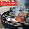 Itopfox Heavy Duty BBQ Grill Accessories Set - Premium Stainless Steel Spatula, Fork, Brush & Tongs, Barbecue Utensils Tool Kit for Grilling Lovers - 4 of 4