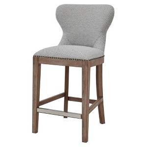 New Pacific Direct Dorsey Fabric Counter Stool - 1 of 4